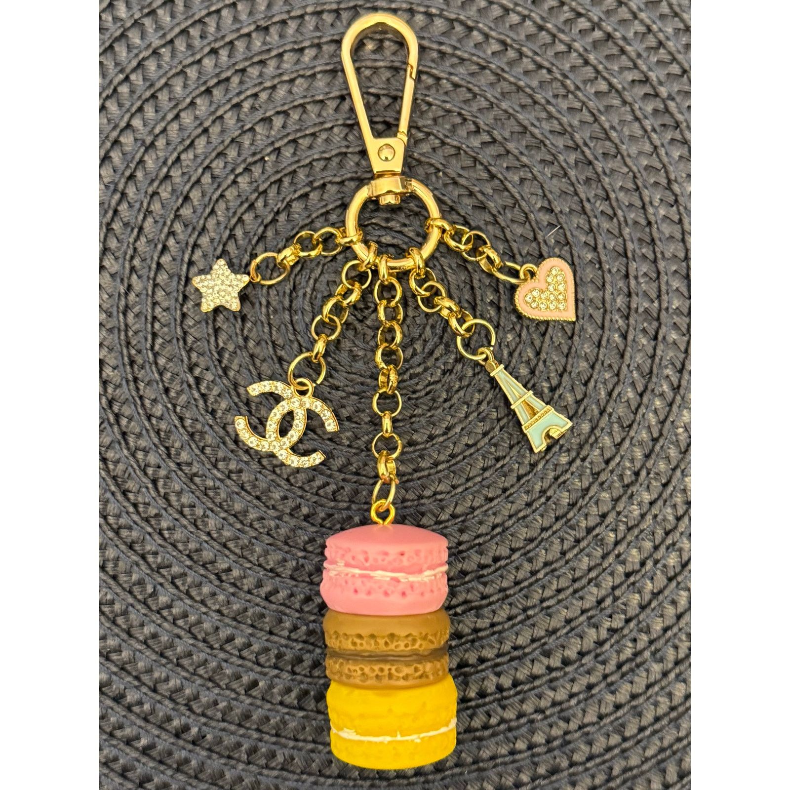 Handmade Gorgeous Handmade Designer Bag Purse Charm Keychain Size ONE SIZE - 6 Thumbnail