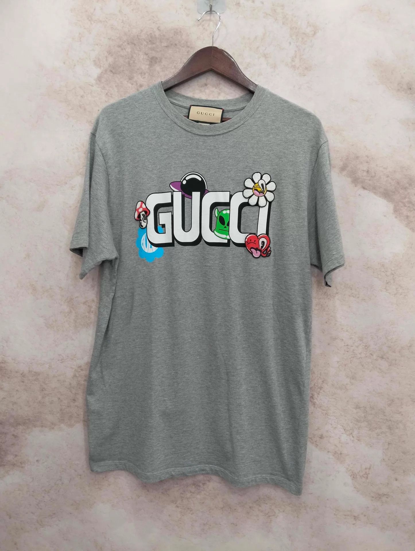 Gucci Gucci Floral Logo T-shirt M 95 New Size US M / EU 48-50 / 2 - 1 Thumbnail