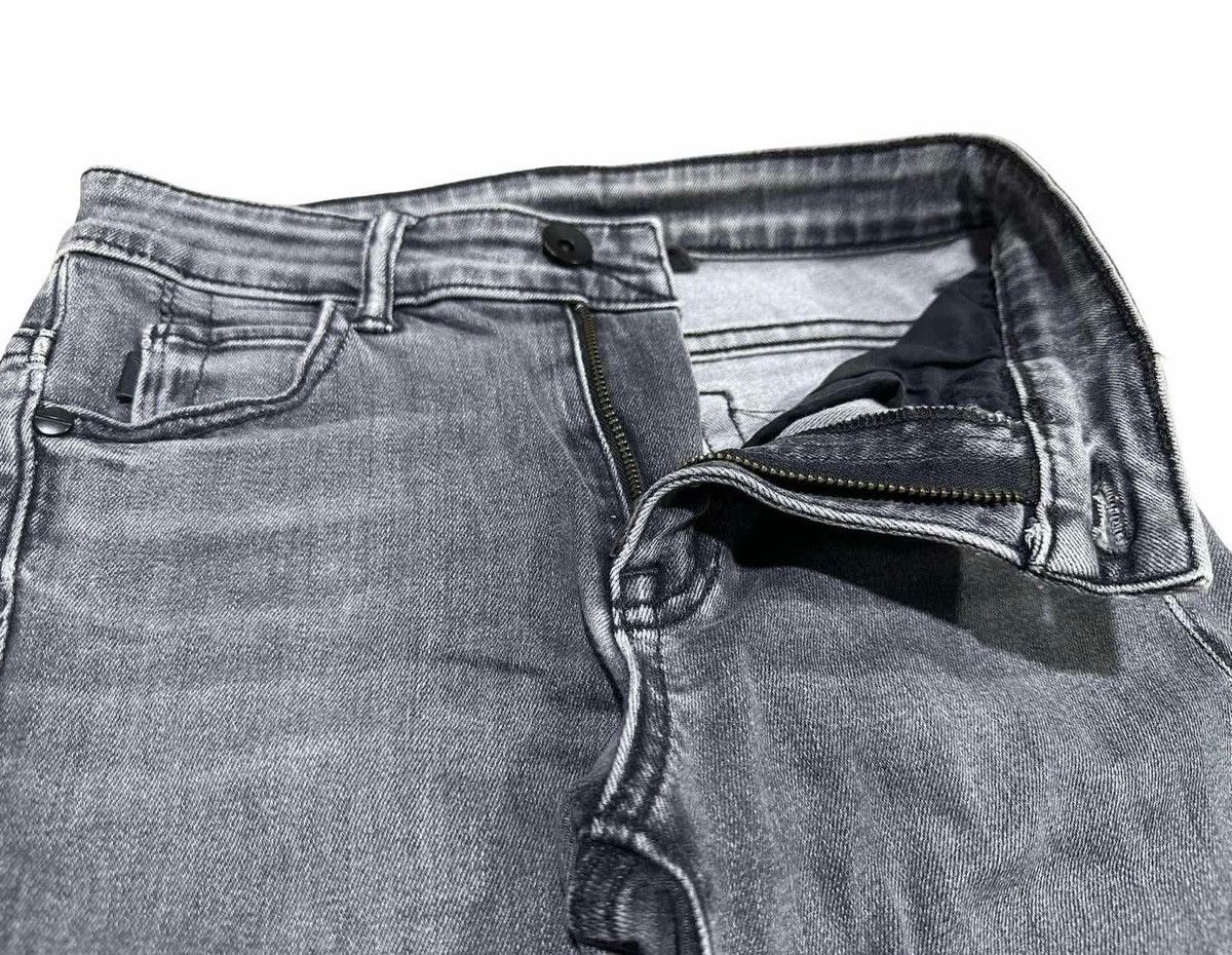 Helmut Lang 🔥Y2K Helmut Lang Denim Ankle Skinny Grey Size 25" / US 0 / IT 36 - 5 Thumbnail