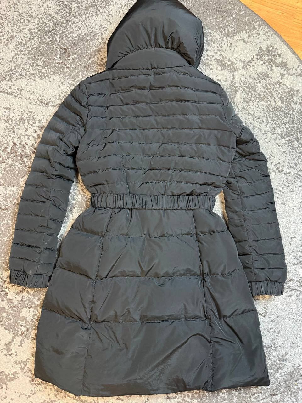Moncler MONCLER DURACE Down Puffer Coat Jacket Black Big Collar Size XS / US 0-2 / IT 36-38 - 21 Thumbnail