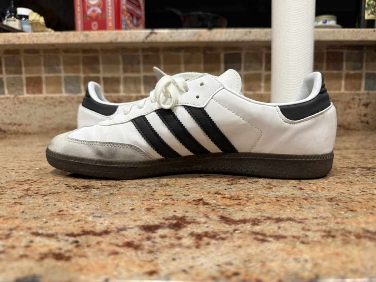 Adidas × IRAK IRAK x adidas Samba “White/Black” (2022 Release) Size US 11.5 / EU 44-45 - 8 Thumbnail
