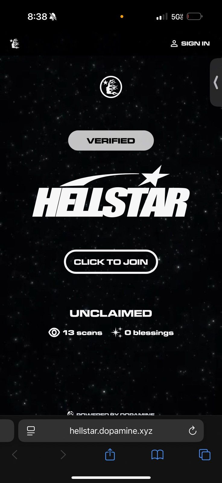 HELLSTAR Hellstar Sports “If You Don’t Like Us Beat Us” Hoodie Small Size US S / EU 44-46 / 1 - 14 Thumbnail