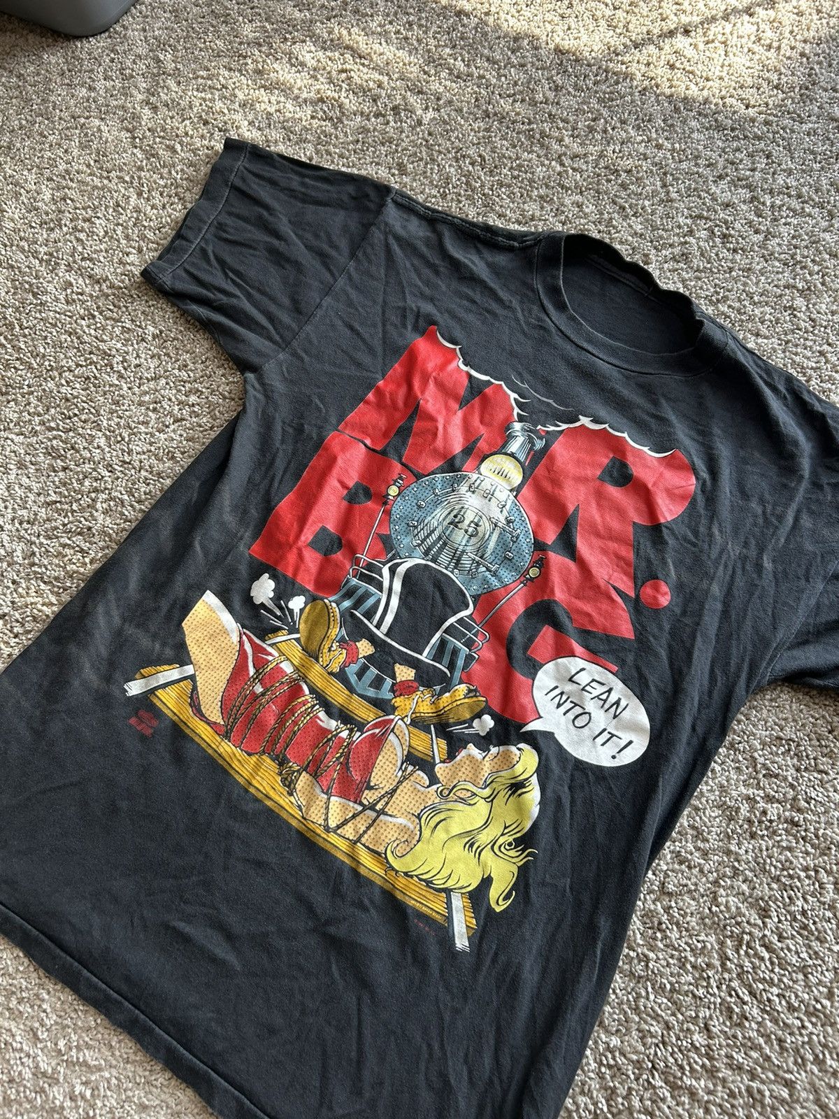 Other Vintage 1991 Mr. Big Lean Into It World Tour tee Size US M / EU 48-50 / 2 - 1 Thumbnail