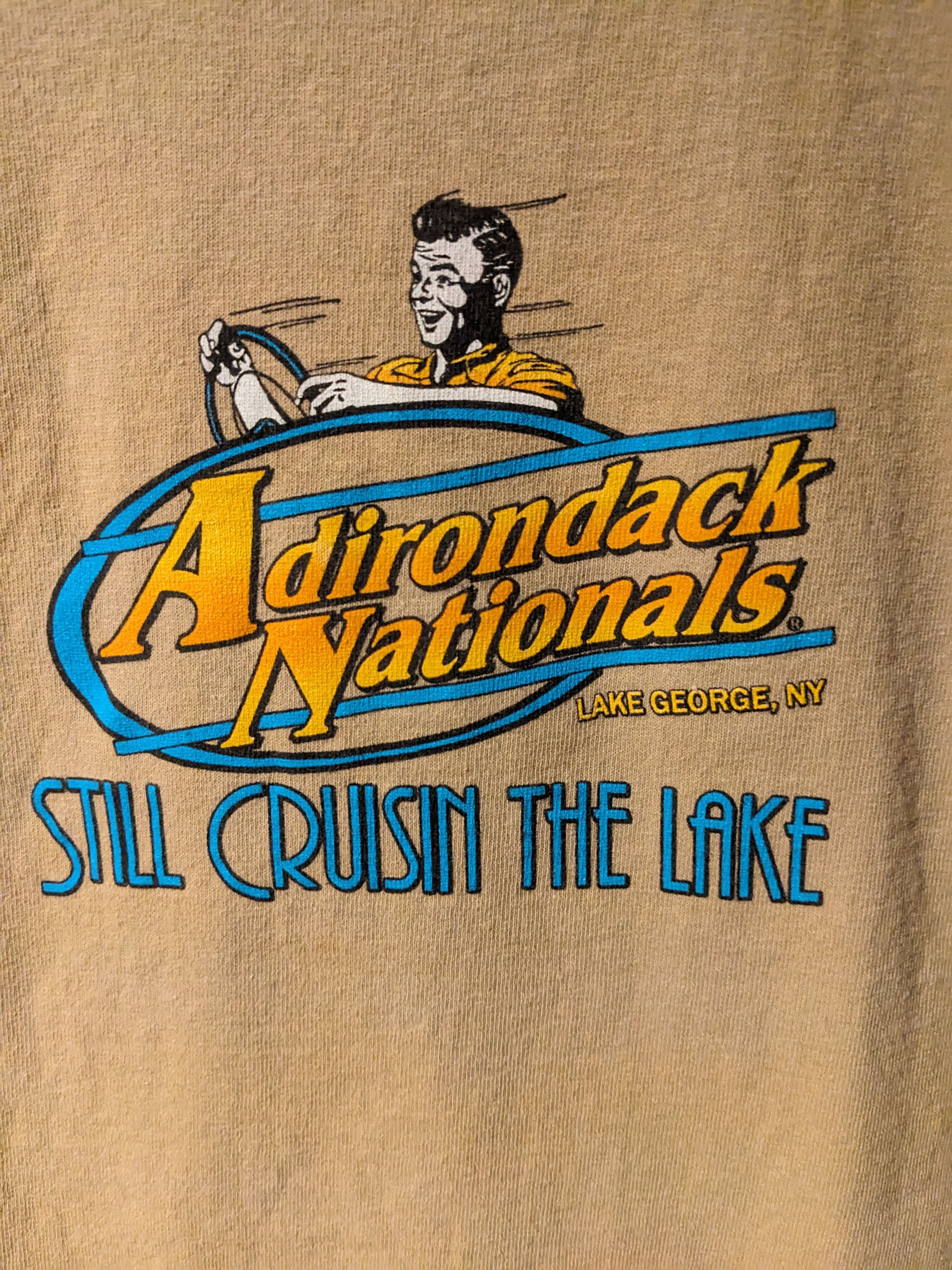 NASCAR × Vintage Vintage 2016 Adirondack Nationals Nascar Racing T-Shirt Size US M / EU 48-50 / 2 - 4 Thumbnail