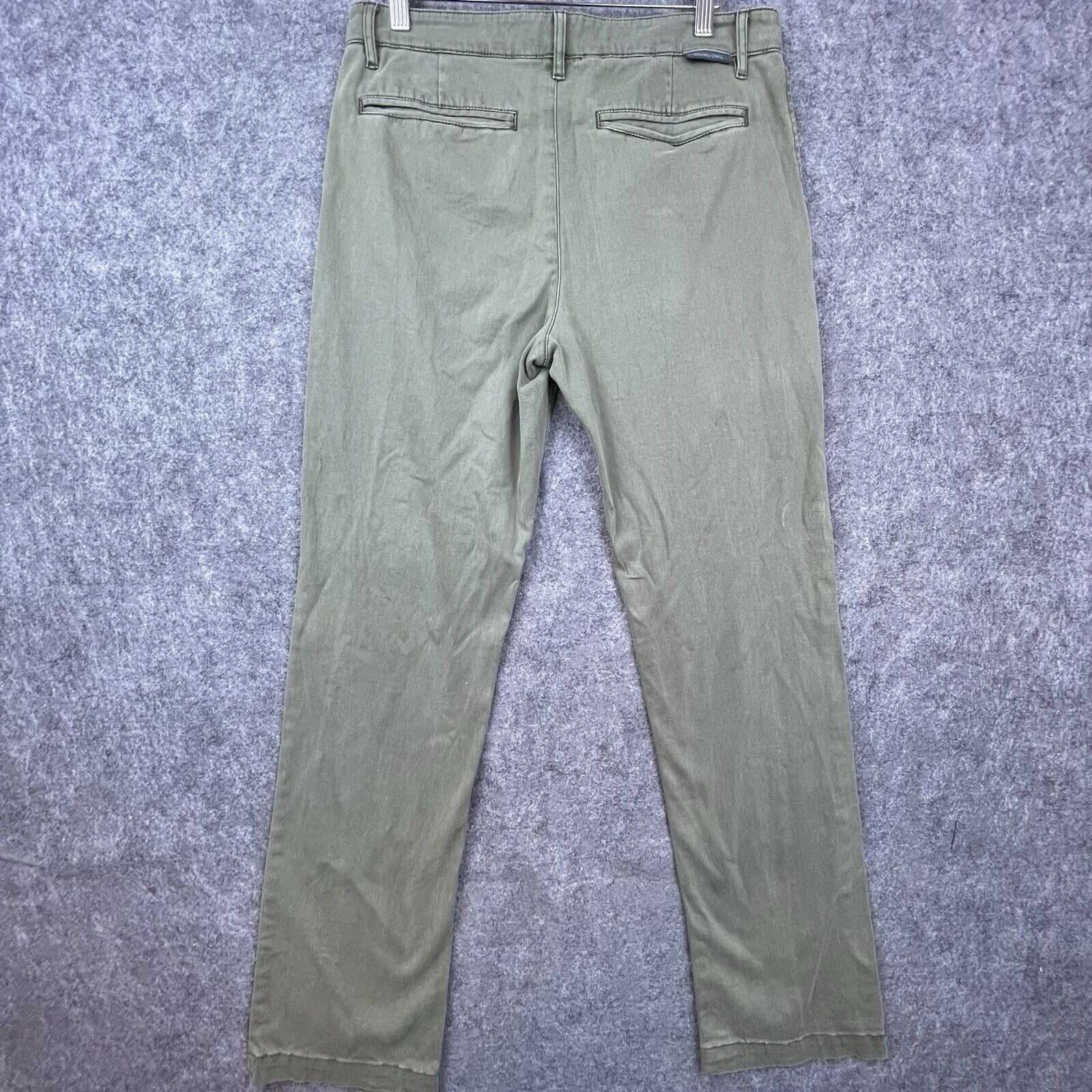 Michael Stars Michael Stars Pants Women 30 Khaki Green Straight Leg Cotton Size 30" / US 8 / IT 44 - 2 Thumbnail