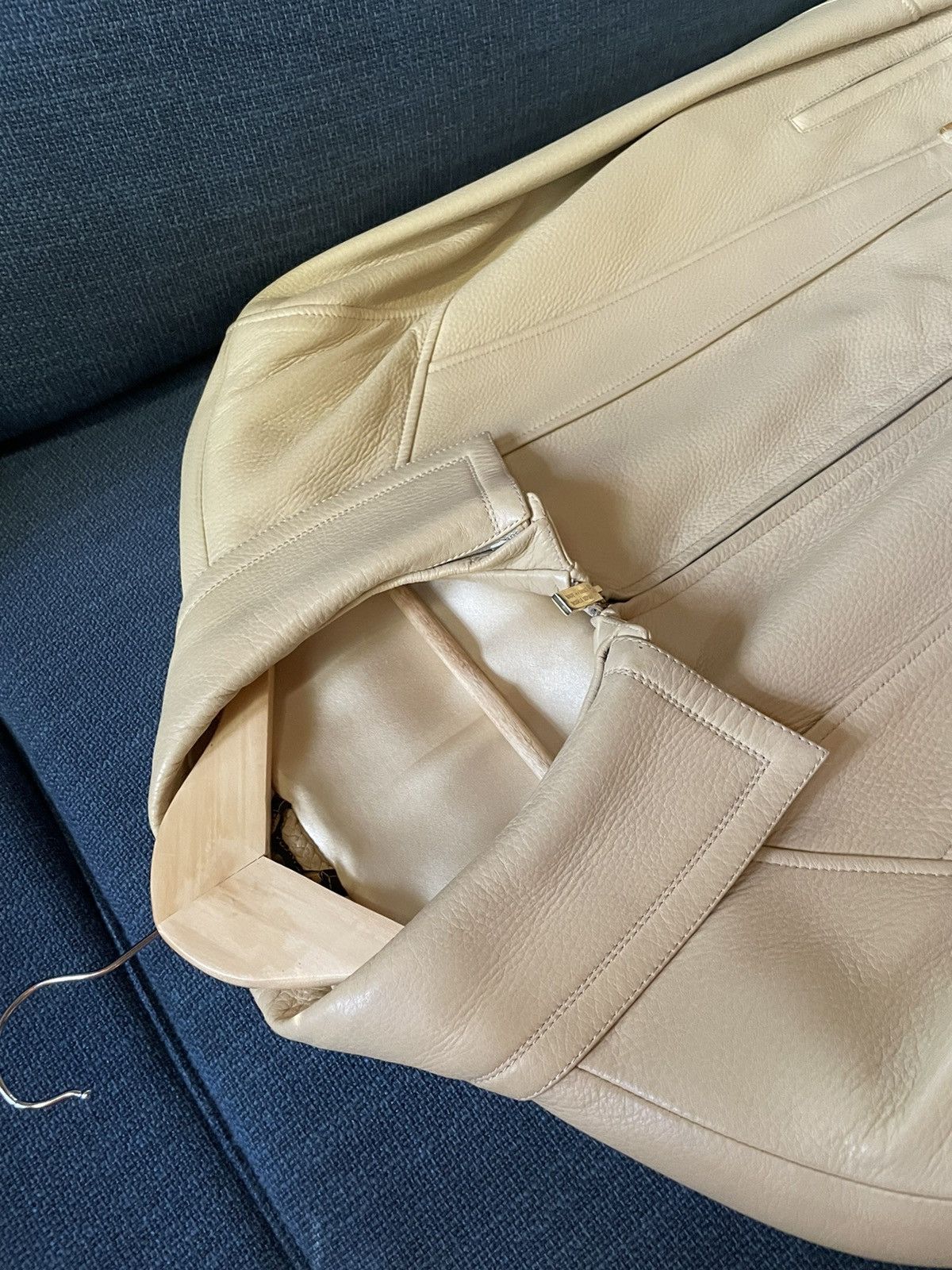Zilli Zilli Deerskin Leather Bomber Jacket Size US XL / EU 56 / 4 - 12 Thumbnail