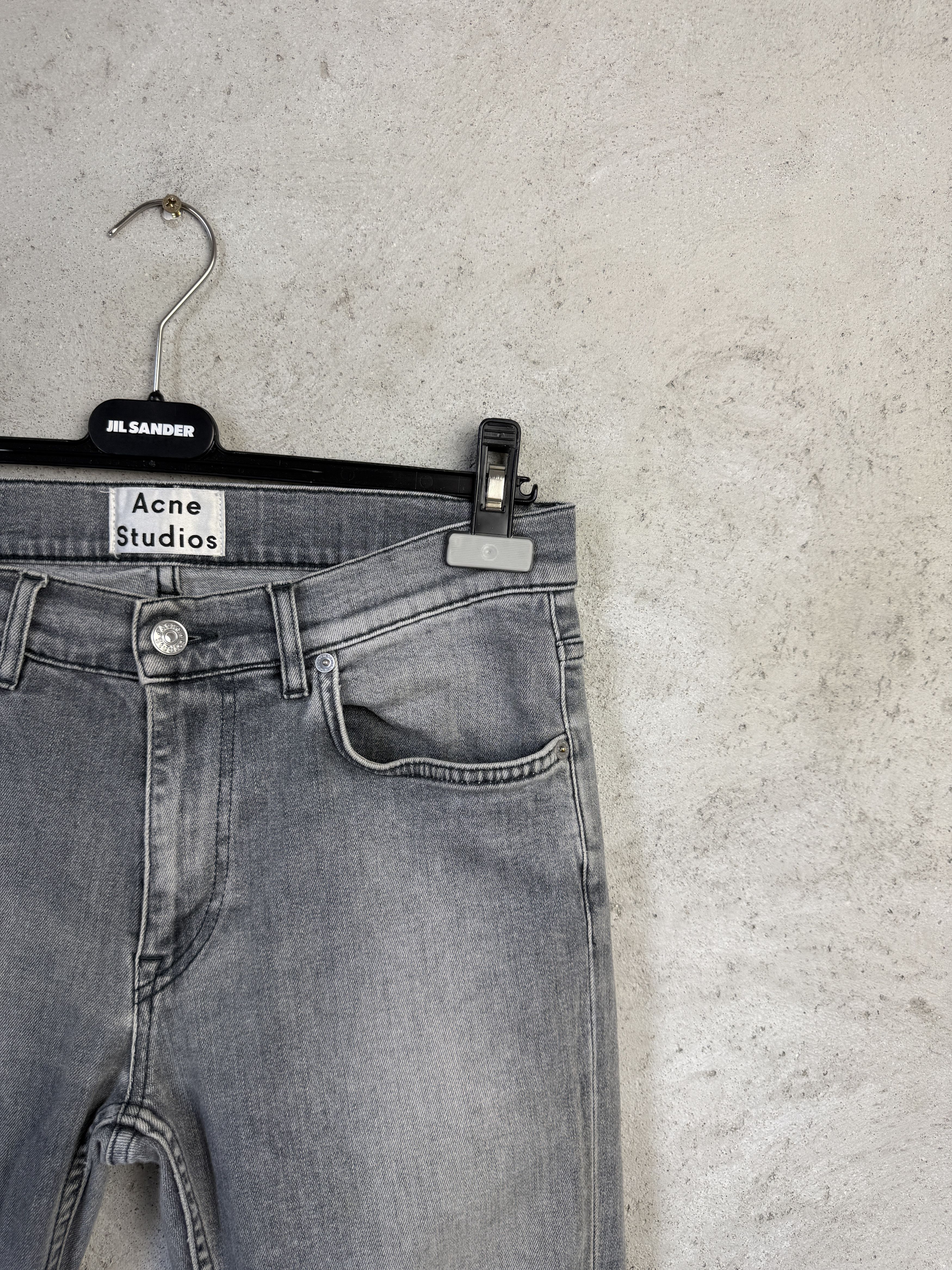 Acne Studios Acne Studios Ace Light Grey denim jeans pants Size US 31 - 2 Thumbnail