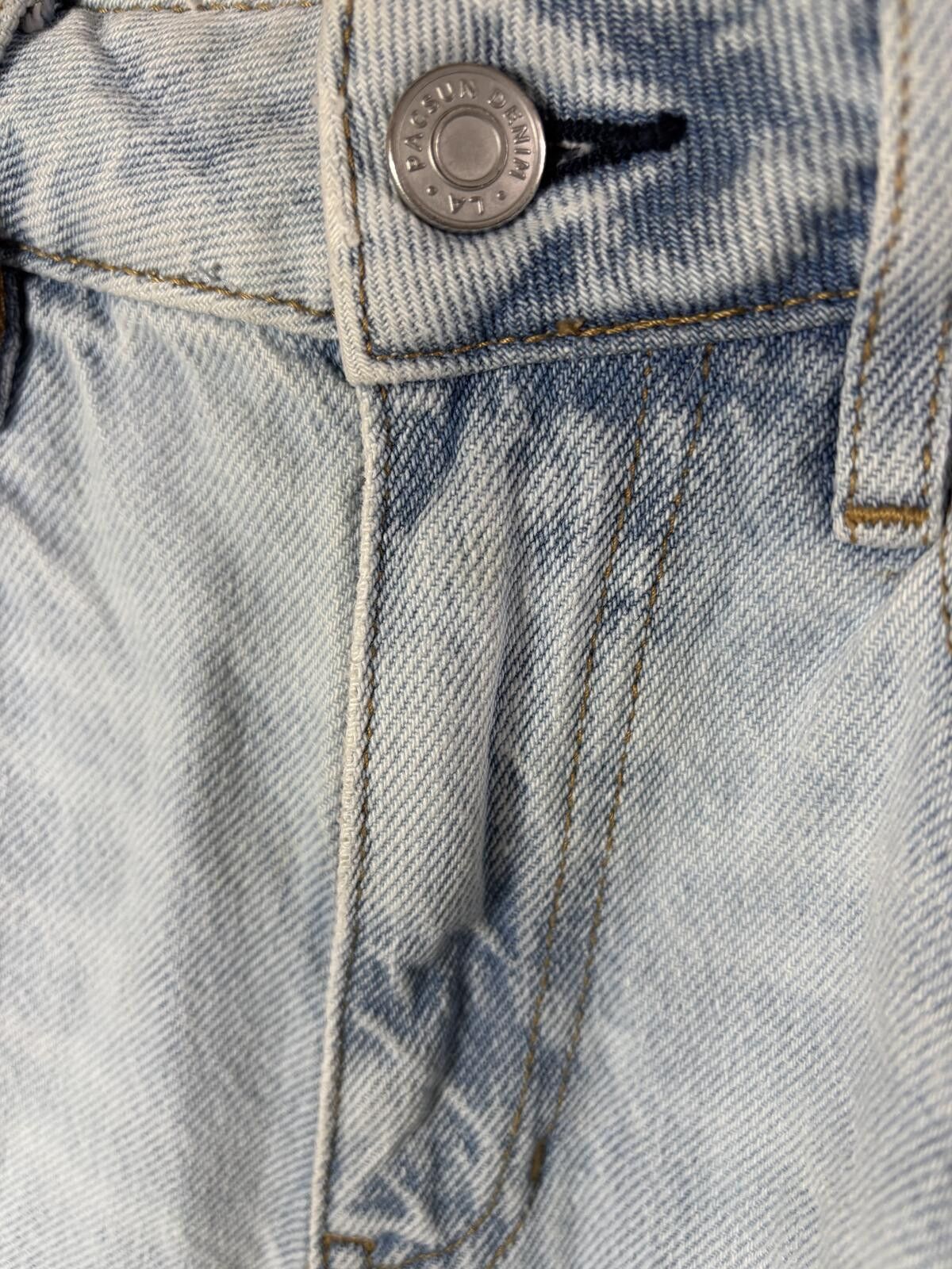 Pacsun PacSun Light Wash Boho Distressed Denim Jeans. Size 23. Size US 26 / EU 42 - 3 Thumbnail