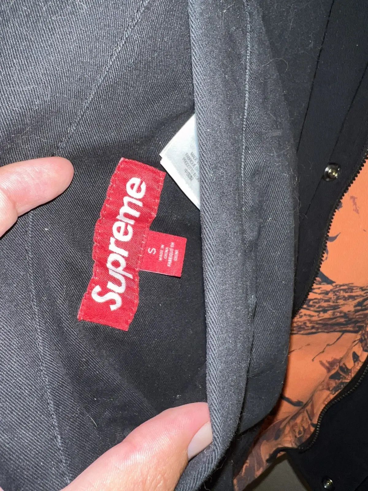 Supreme supreme realtree orange double pieces jacket Size US L / EU 52-54 / 3 - 6 Thumbnail