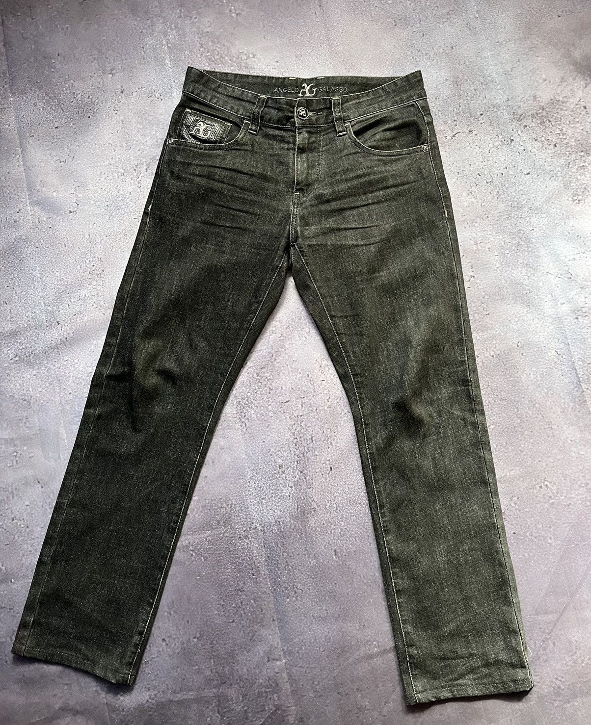 Angelo Galasso Angelo Galasso Italy black jeans Size US 31 - 2 Thumbnail