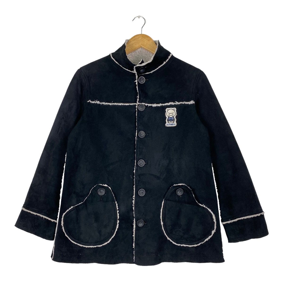 Japanese Brand DRUG STORE JAPANASE SHERPA LINING BUTTON JACKET Size US M / EU 48-50 / 2 - 1 Thumbnail