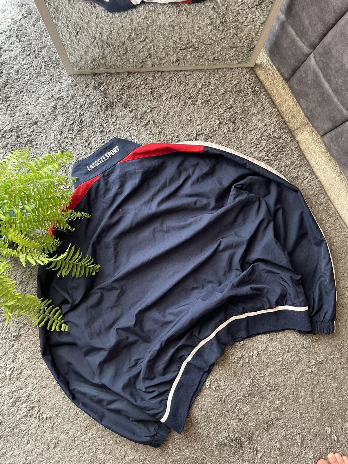Lacoste × Vintage Lacoste Zip-Hoodie Streetwear Drip Logo Rare Size US XL / EU 56 / 4 - 12 Thumbnail