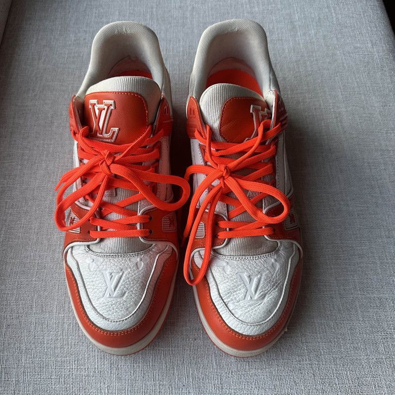 Louis Vuitton Louis Vuitton Trainer Low Top Fashion Sneakers for Men -250 Size US 9 / EU 42 - 2 Thumbnail