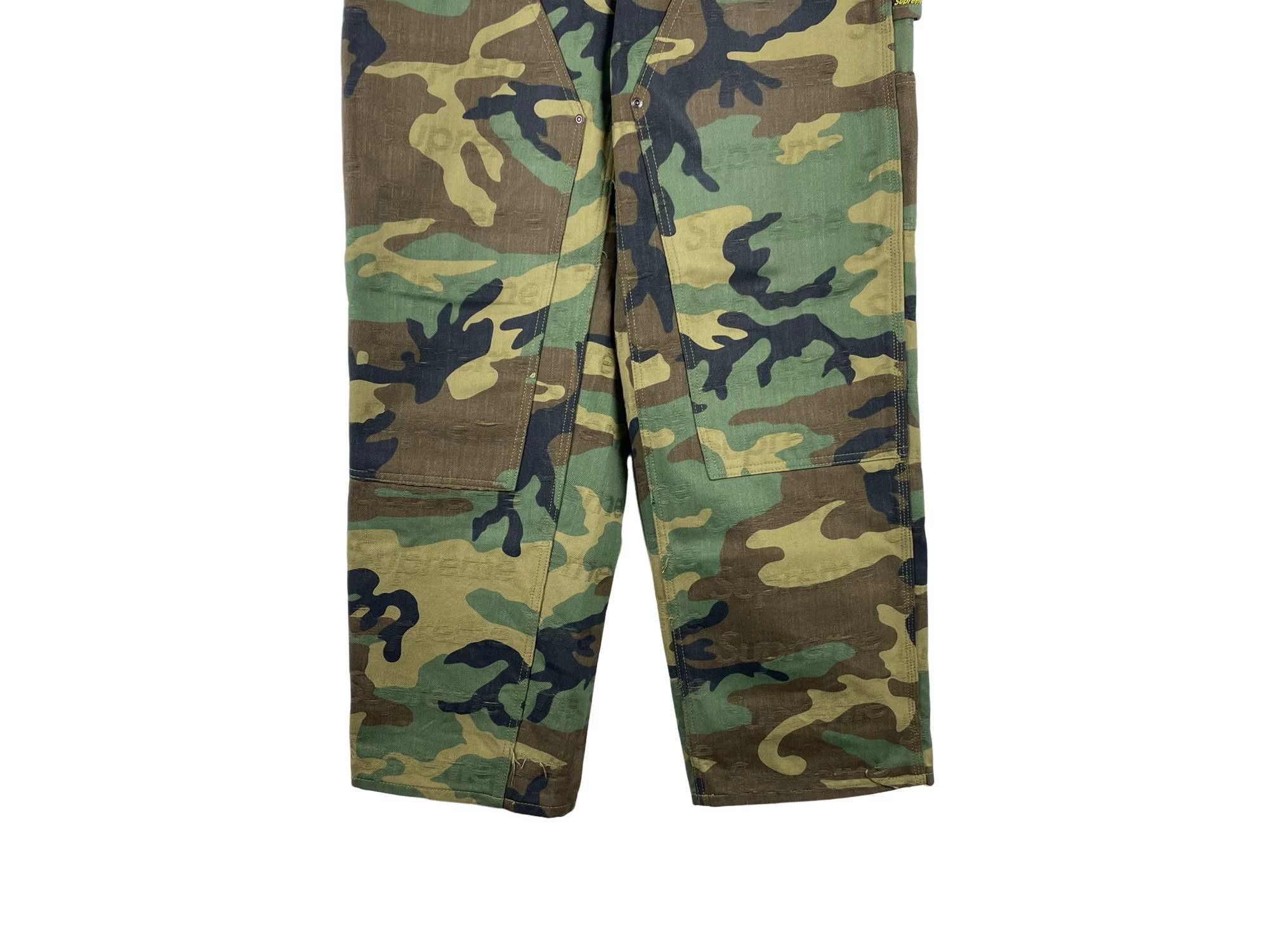 Supreme Supreme Jacquard Logos Dbl Knee Denim Painter Jean Size US 30 / EU 46 - 4 Thumbnail