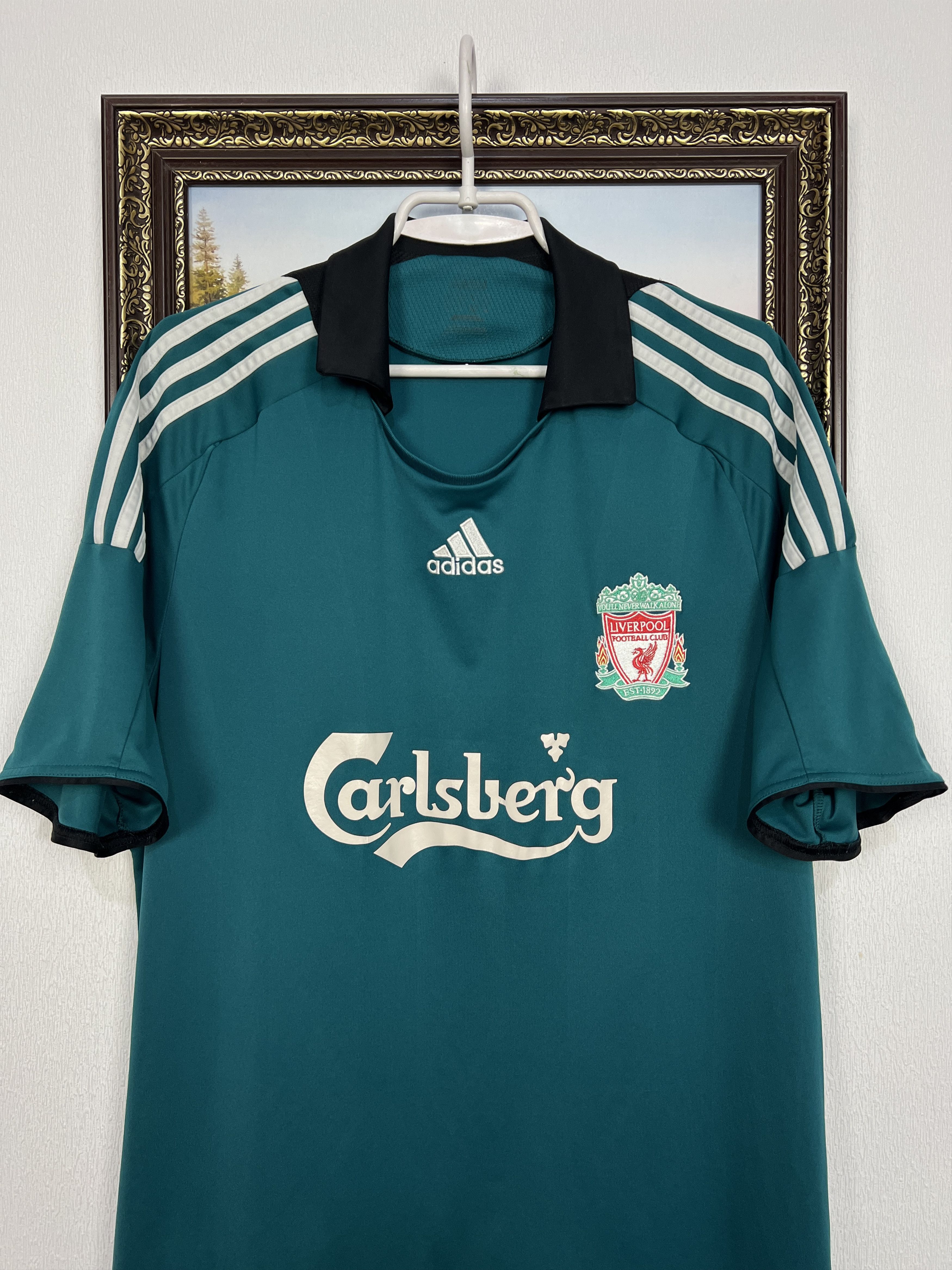 Adidas Liverpool Third football shirt 2008 Soccer Adidas Jersey Size US M / EU 48-50 / 2 - 2 Thumbnail