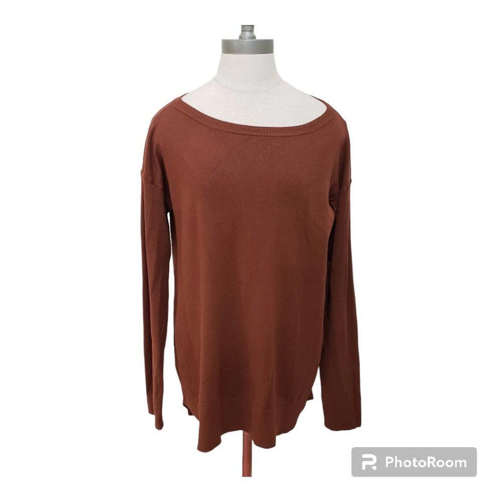 Designer CT727 Devotion by Cyrus Ladies Long Sleeve Brown Sweater L Size L / US 10 / IT 46 - 1 Thumbnail