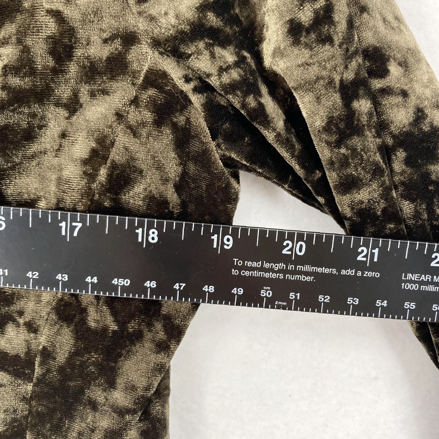 Sanctuary VINTAGE Sanctuary Blazer Womens Small Green Crushed Velvet Floral Lined Jacket Mob Wife Size S / US 4 / IT 40 - 7 Thumbnail
