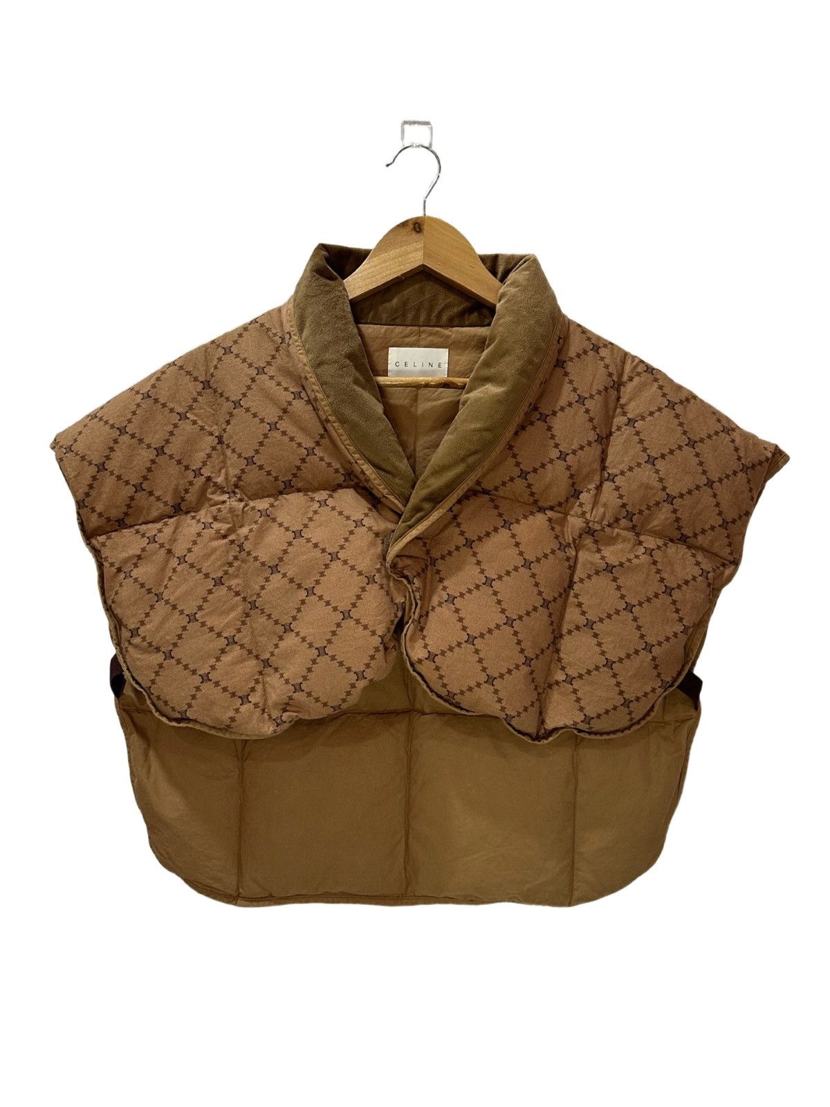 Celine Celine Monogram Quilted Vest Jacket | Grailed