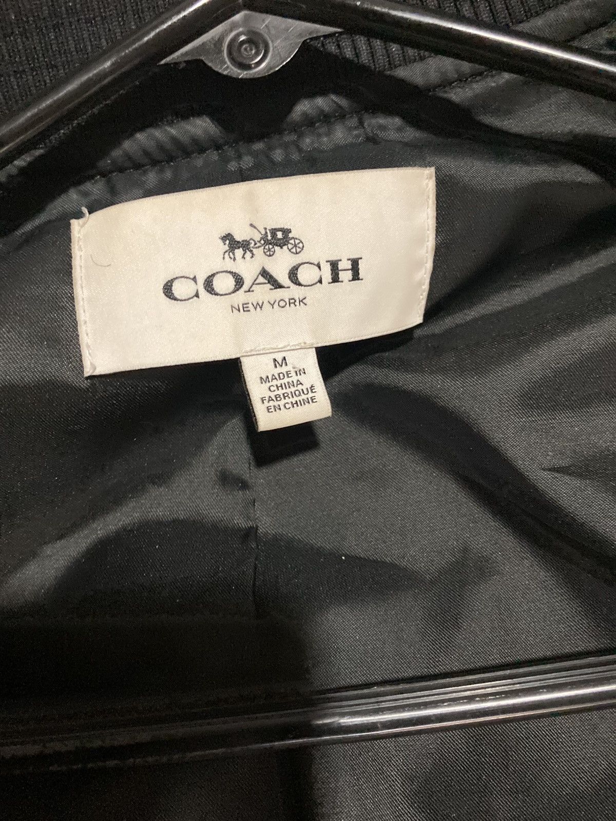 Coach Coach Mens Wool Leather Varsity Jacket Size US M / EU 48-50 / 2 - 14 Thumbnail