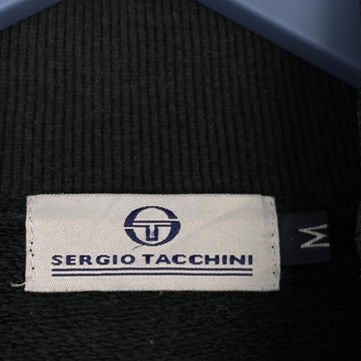 Sergio Tacchini × Vintage Vintage Sergio Ticchini Small Embroidered Quater Zip Size US M / EU 48-50 / 2 - 5 Thumbnail