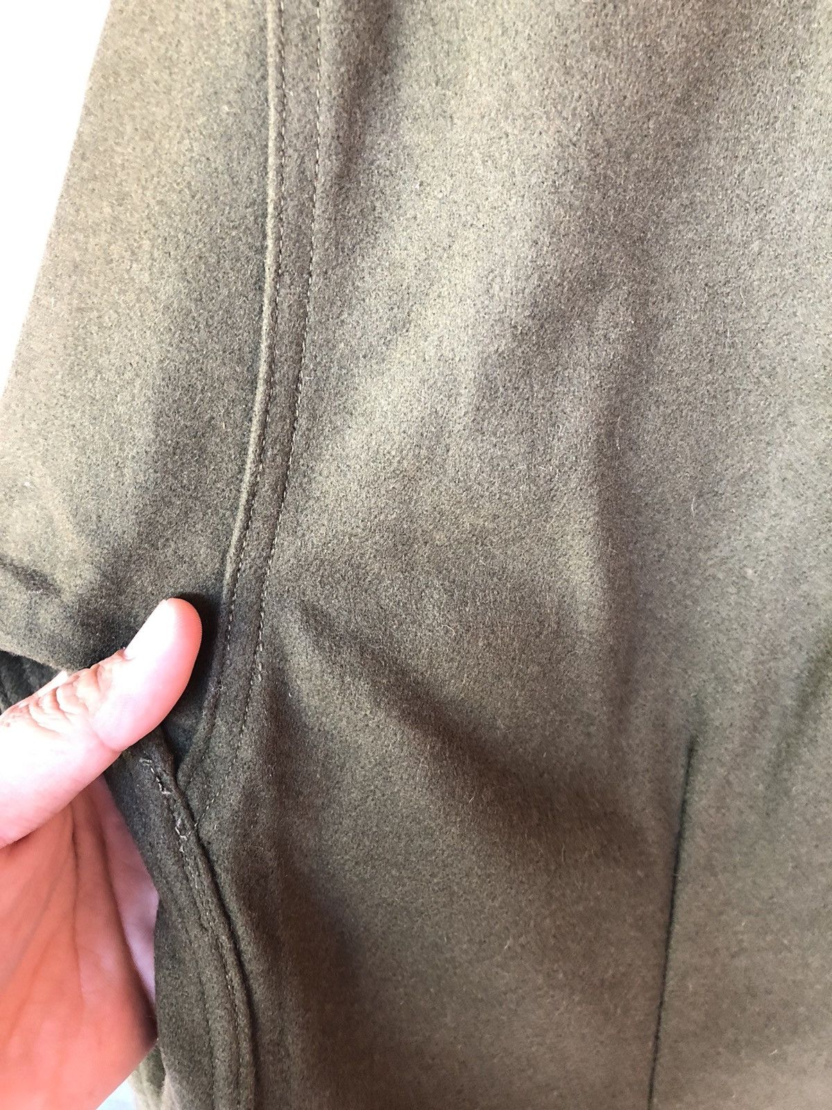 Vintage Vintage Army Green Wool Jacket Size US M / EU 48-50 / 2 - 8 Thumbnail