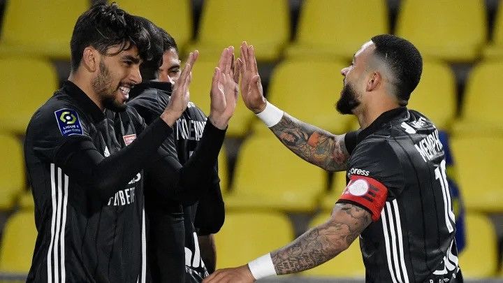 Adidas × Vintage LYON ADIDAS 2020/2021 FOOTBALL AWAY JERSEY #12 LUCAS PAQUETA Size US S / EU 44-46 / 1 - 14 Thumbnail