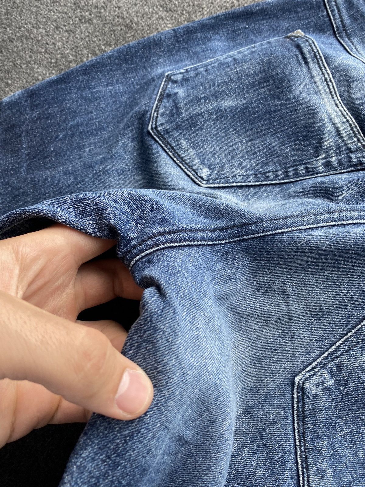 Diesel 🔥Opium Punk Diesel blue women jeans debi 31 tapered Size 31" - 16 Thumbnail