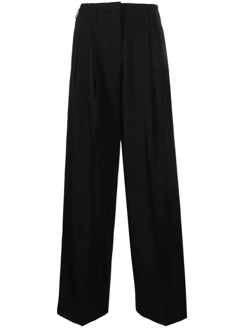 GOLDEN W`S PANT WIDE LEG LIGHT DRY WOOL GABARDINE