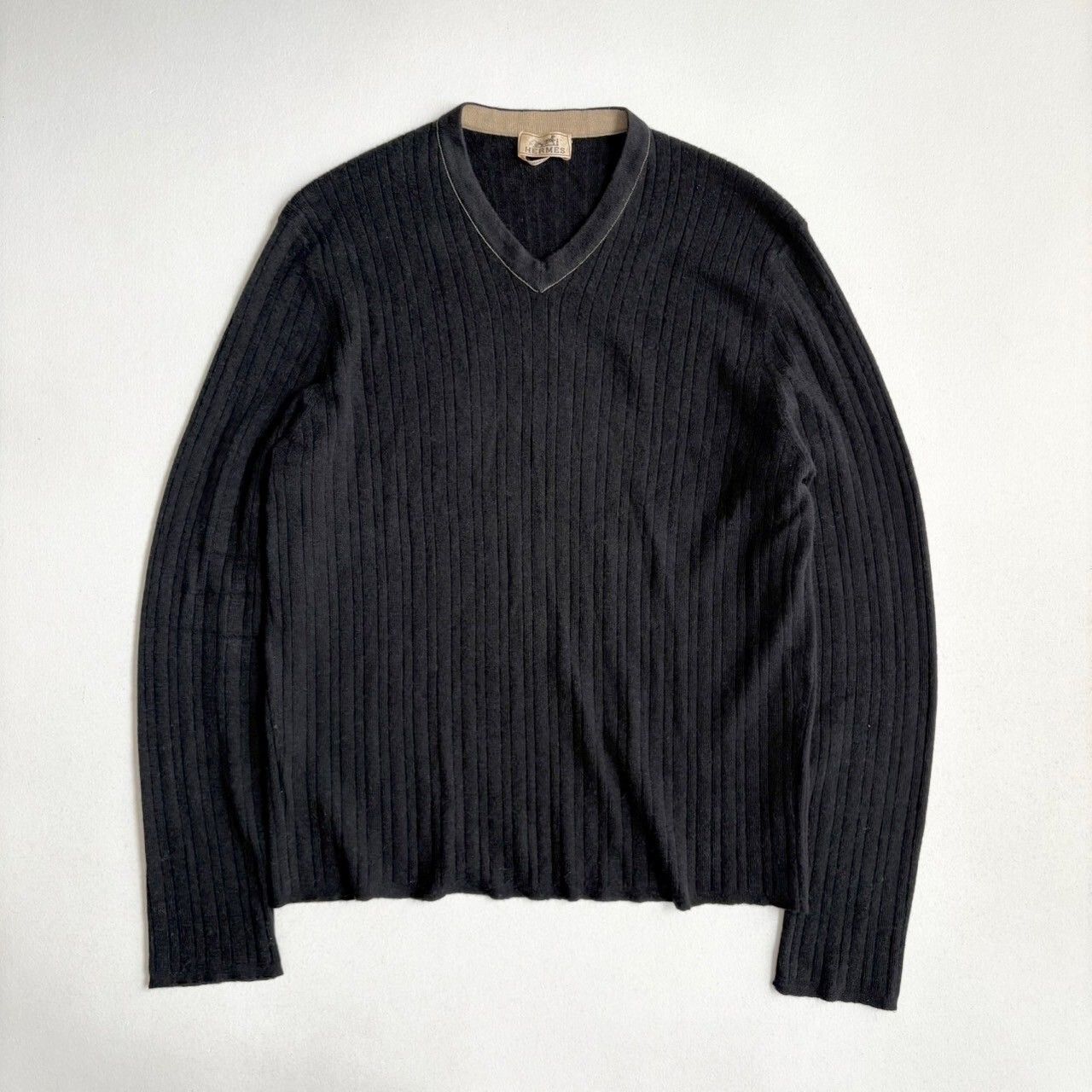 Hermes 1990s Hermes cashmere knit Size US XL / EU 56 / 4 - 1 Thumbnail
