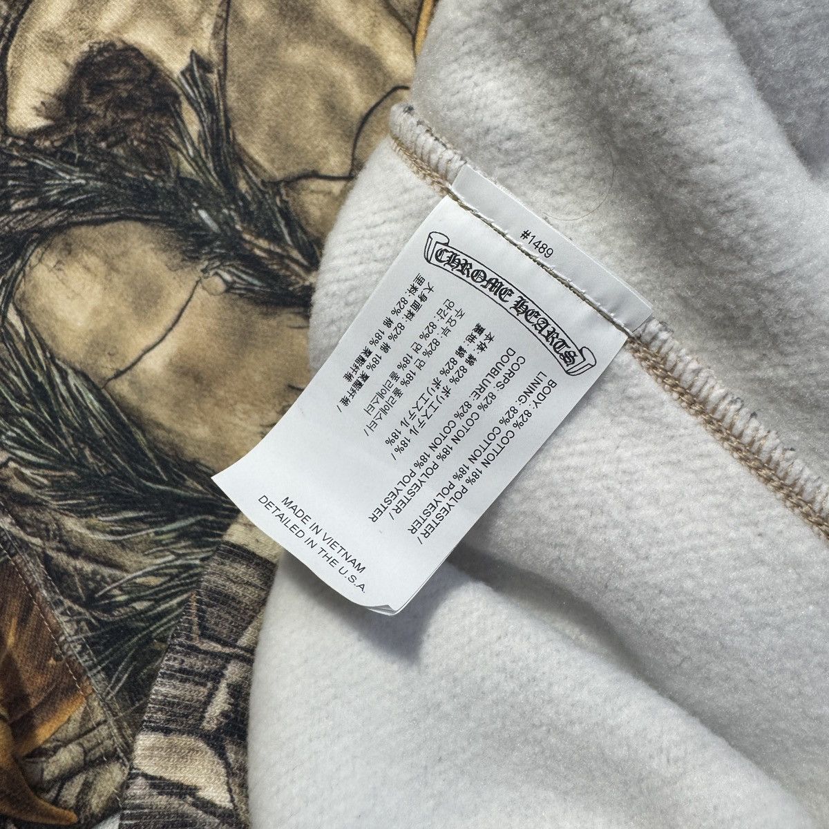 Chrome Hearts × NOCTA × Nike Chrome Hearts - Nocta - Horseshoe Realtree Camo Hoodie - LRG Size US L / EU 52-54 / 3 - 14 Thumbnail