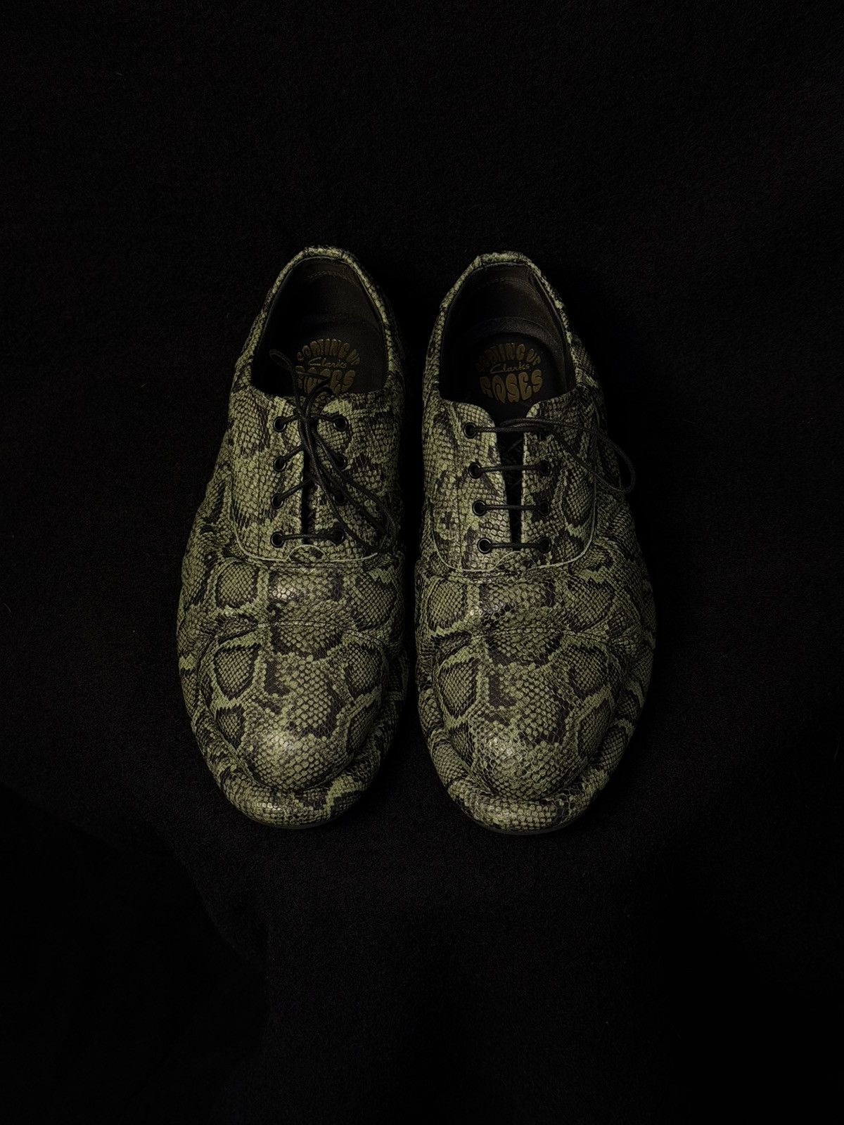 Clarks × Martine Rose Martine Rose x Clarks Green Snake Oxfords Size 7.5 Worn Once Size US 7.5 / IT 37.5 - 2 Thumbnail