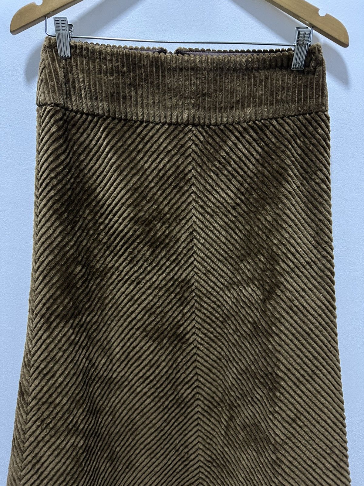 Dolce and Gabbana corduroy Skirt Midi Skirt