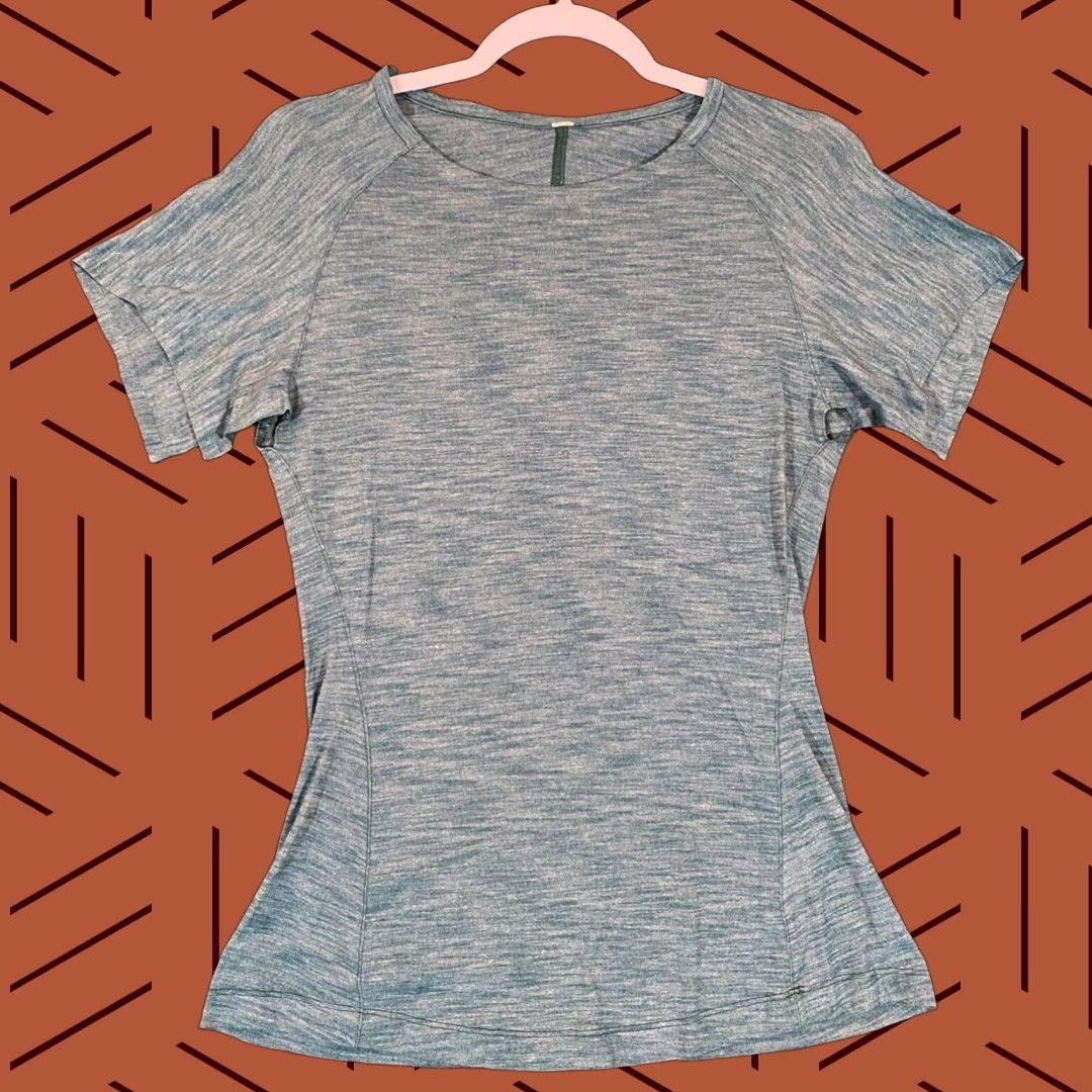 Lululemon Lululemon Shirt Womens Medium Green Short Sleeve Crew Neck Pullover Athletic Shirt Size M / US 6-8 / IT 42-44 - 1 Thumbnail