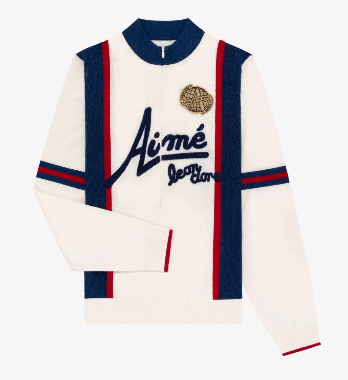 Aime Leon Dore Aime leon dore knit cycling jersey long sleeve Size US XL / EU 56 / 4 - 3 Thumbnail