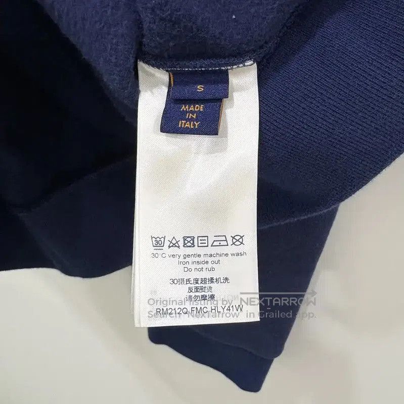 Louis Vuitton Louis Vuitton Navy Cotton Men's Sweatshirt . Size US S / EU 44-46 / 1 - 3 Thumbnail