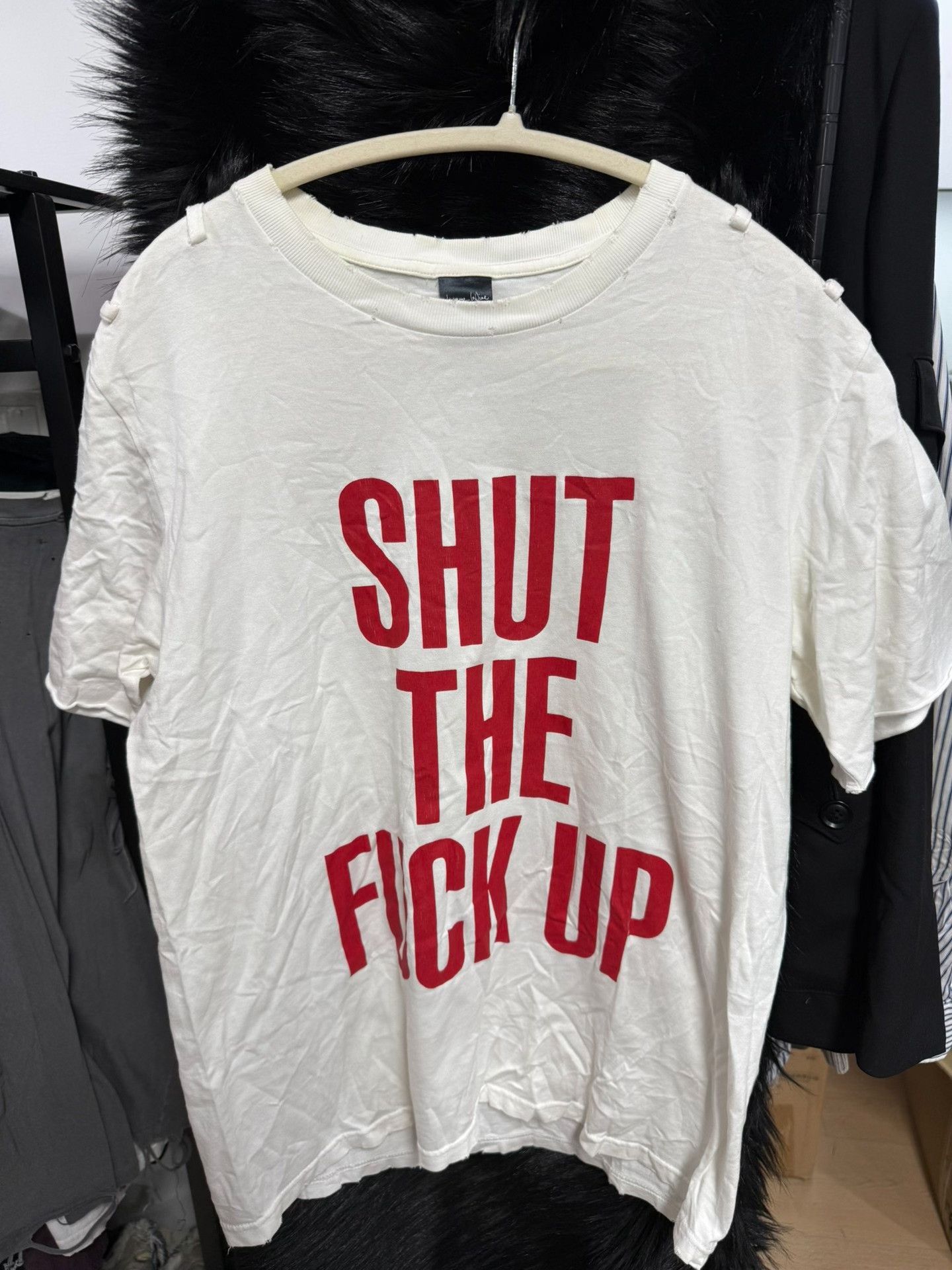 Comme des Garcons shut the f*** up graphic t-shirt Size US M / EU 48-50 / 2 - 1 Thumbnail