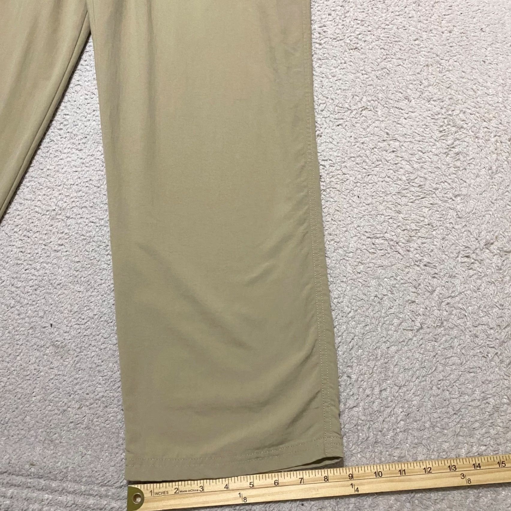Vintage REI Pants Beige 38x32 Cargo Straight Mid Pants Mens Regular Beige 38x32 Cargo Pocket Nylon UPF 40 Outdoor Hiking Nature 90s Mens Size US 38 / EU 54 - 5 Thumbnail