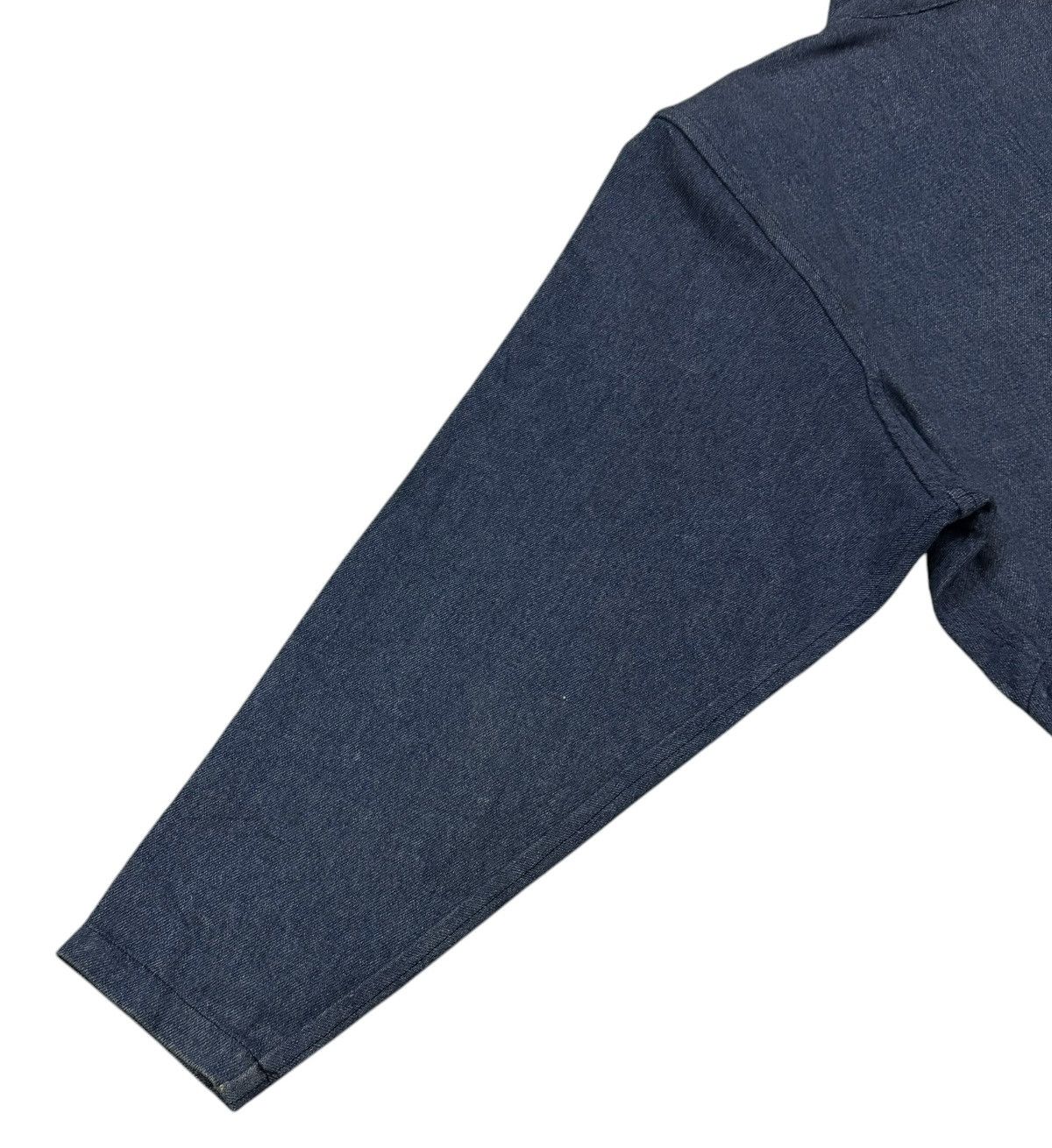 Y's Vintage Y’s Sample By Yohji Yamamoto Mandarin Denim Jacket Size M / US 6-8 / IT 42-44 - 16 Thumbnail