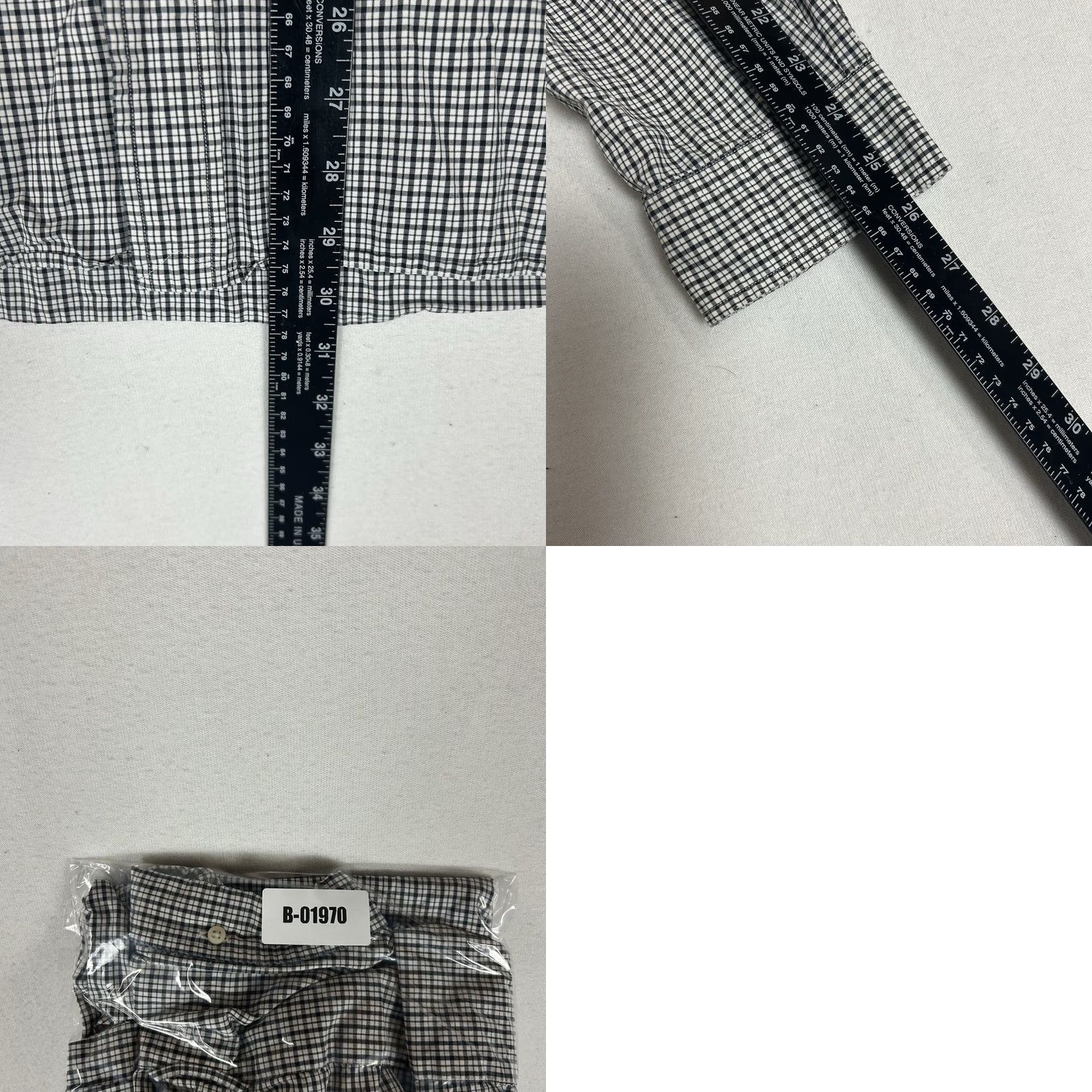Ralph Lauren Ralph Lauren Long Sleeve Button-Up Shirt Mens XL Gray Plaid Polo Big Pony Logo Vintage Size US XL / EU 56 / 4 - 8 Thumbnail