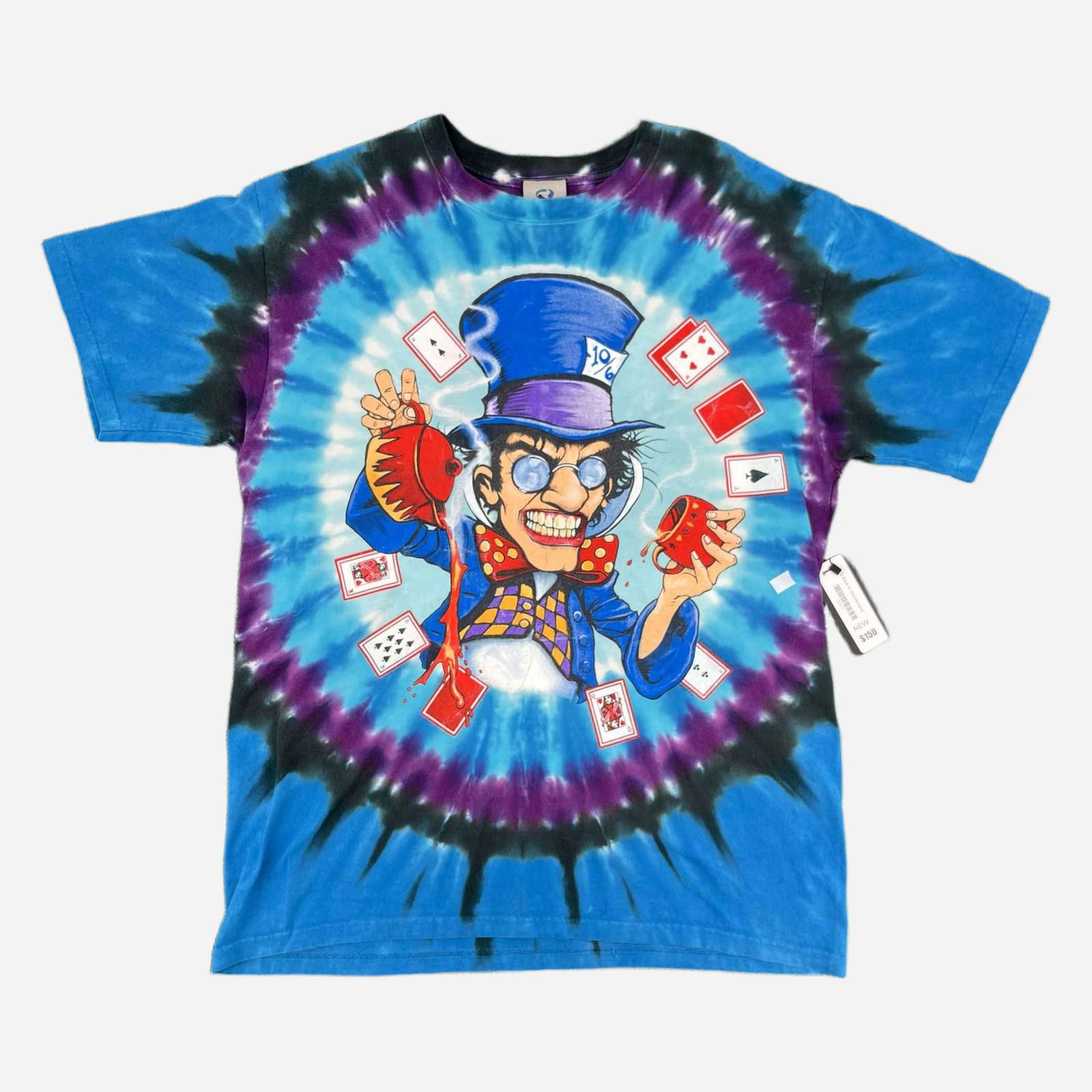 Liquid Blue Liquid Blue Alice In Wonderland Tie-Dye T-Shirt Large Size US L / EU 52-54 / 3 - 1 Thumbnail