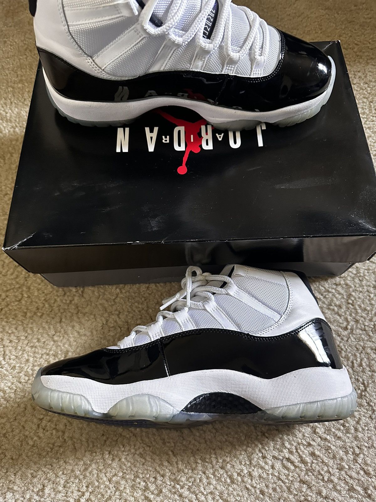 Jordan Brand Jordan 11 Concord 2018 Size US 10 / EU 43 - 3 Thumbnail