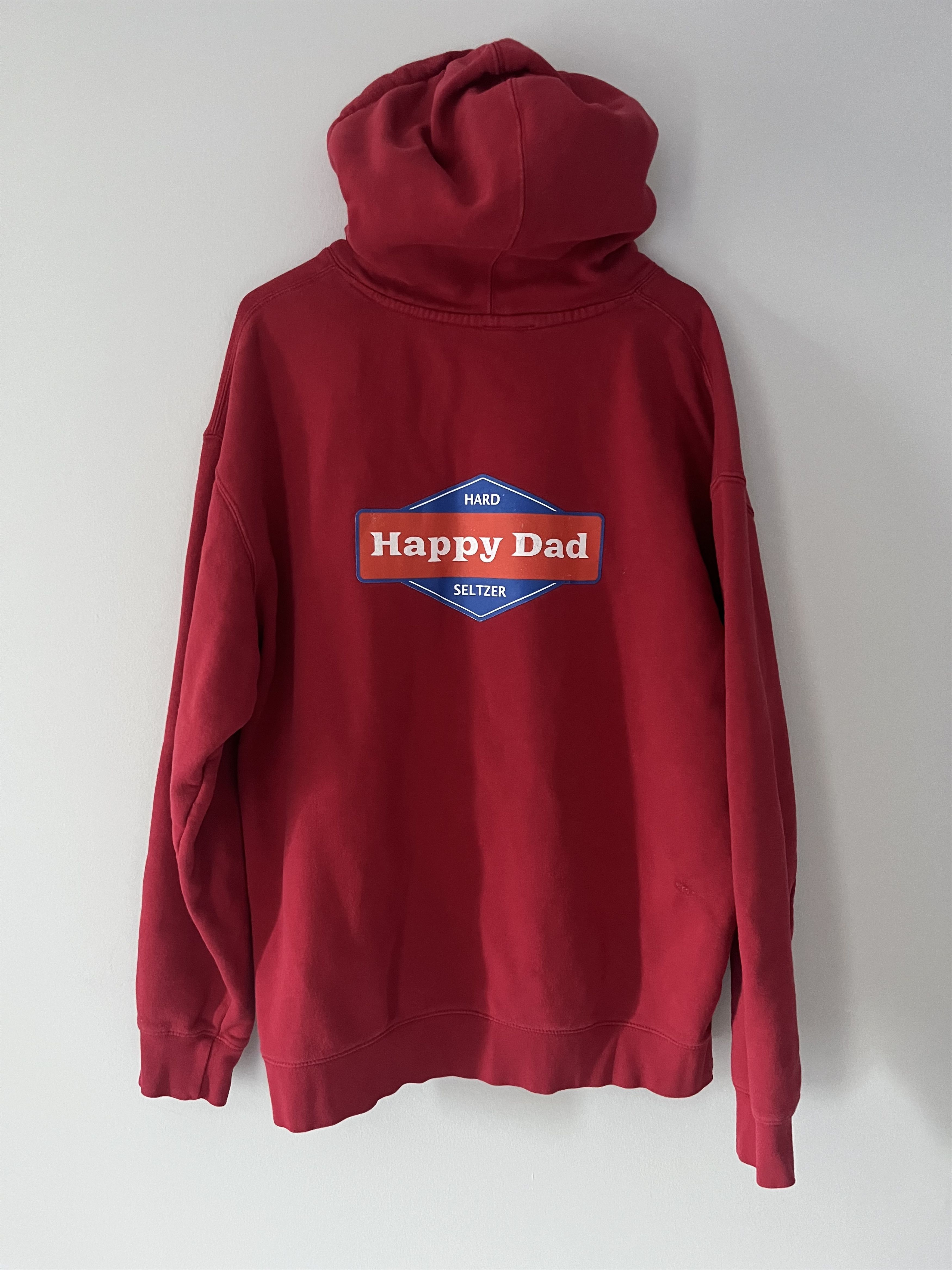 Full Send Full Send Red Happy Dad Hoodie Size US XL / EU 56 / 4 - 3 Thumbnail