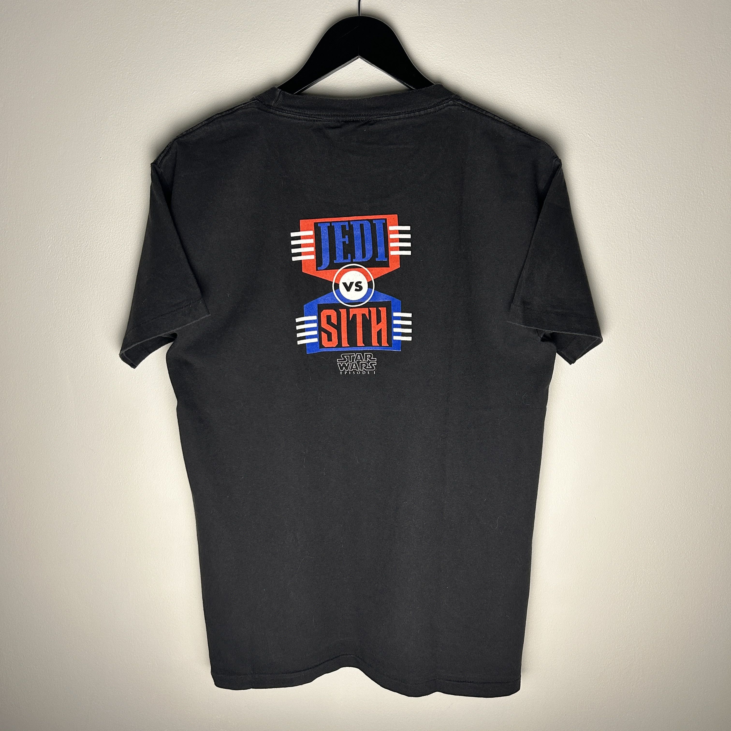 Star Wars Vintage Star Wars Jedi vs Sith 90’s Movie T-shirt Size US L / EU 52-54 / 3 - 2 Thumbnail