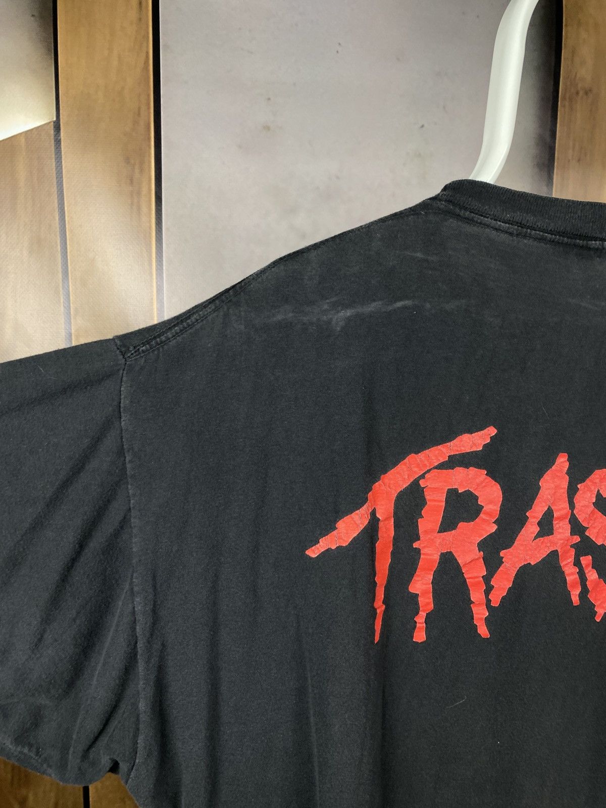 Band Tees 🎸Vintage 1989 T-Shirt Alice Cooper Trash VTG Rock Band Tee🎸 Size US XL / EU 56 / 4 - 10 Thumbnail