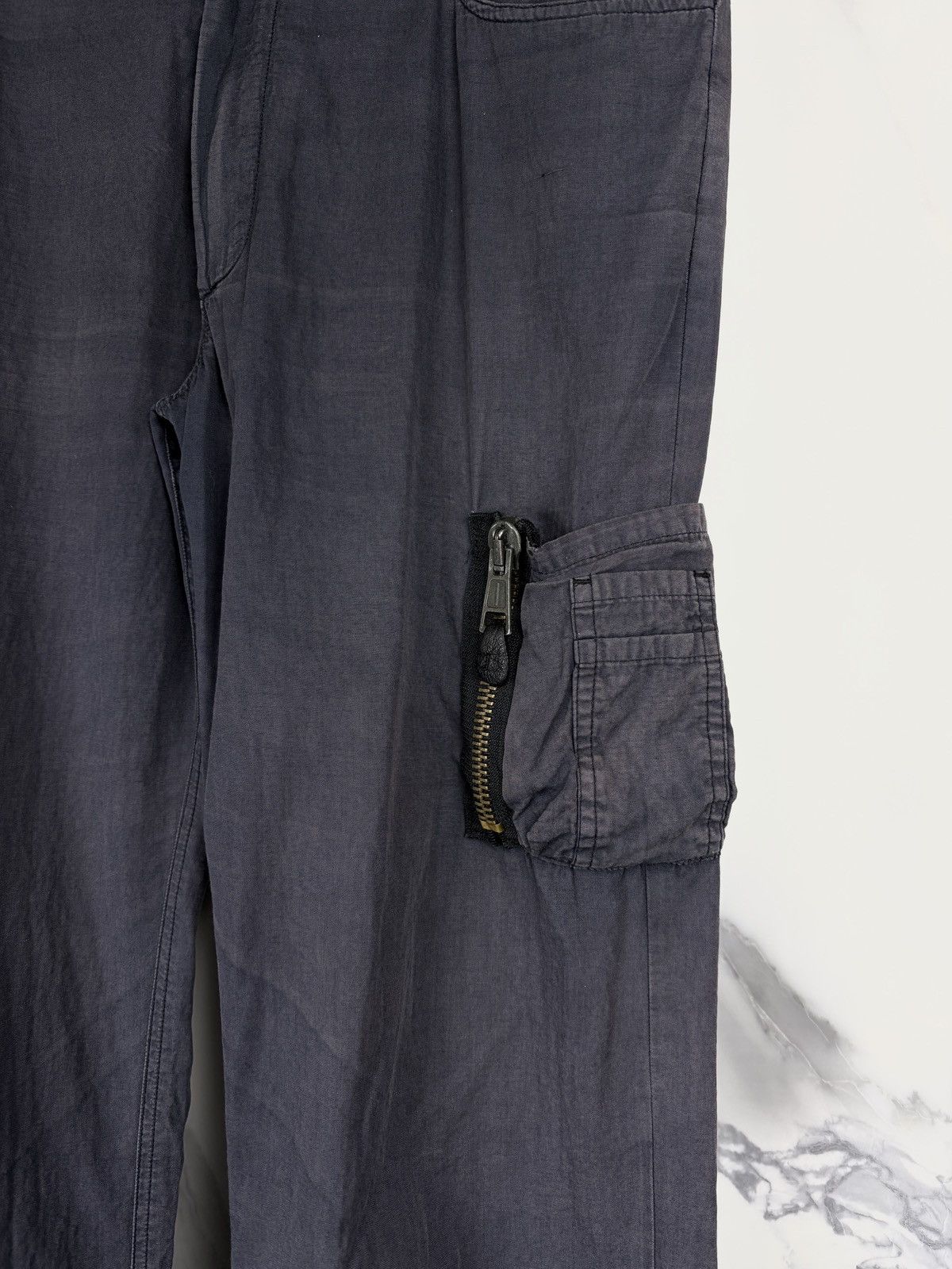 Raf Simons SS03 Raf Simons Consumed Runway Ma-1 Cargo Pocket Pants Size US 30 / EU 46 - 5 Thumbnail