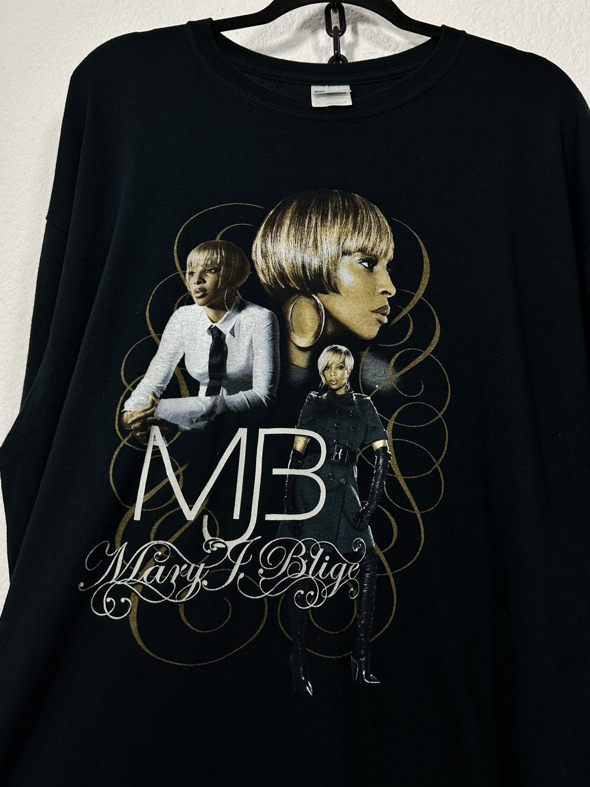 Rap Tees × Vintage 2008 Mary J. Blige Tour Size US XL / EU 56 / 4 - 3 Thumbnail