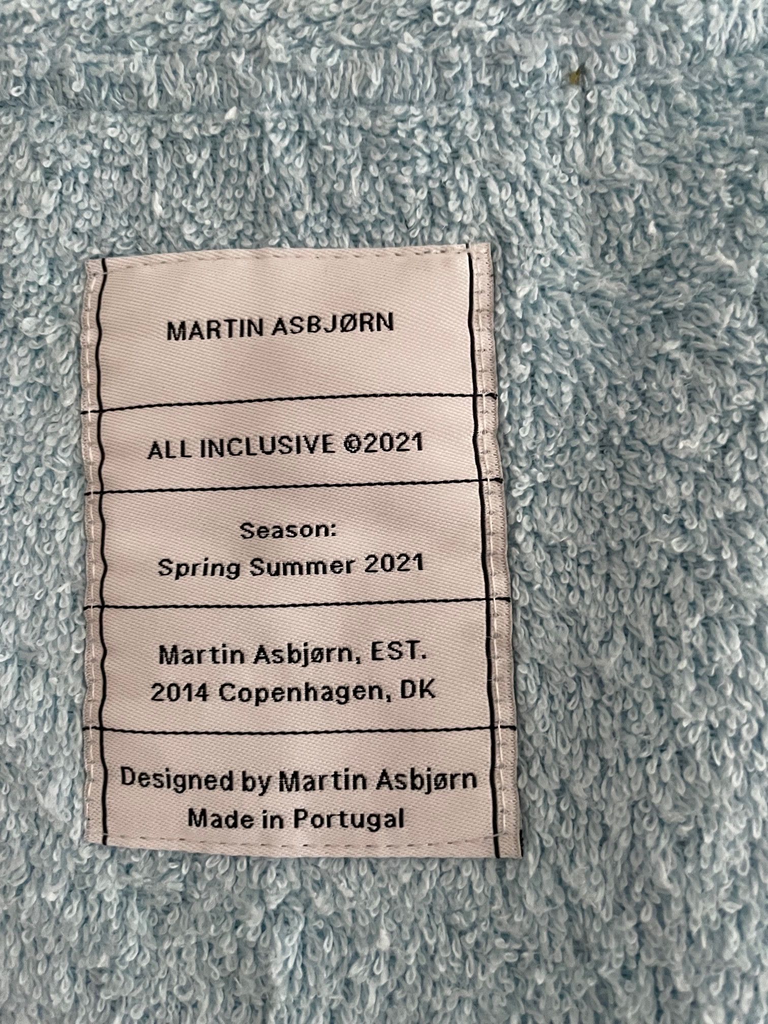 Martin Asbjorn Martin Asbjorn Angel Crewneck Blue Sweatshirt Sweater S 46 Size US S / EU 44-46 / 1 - 4 Thumbnail
