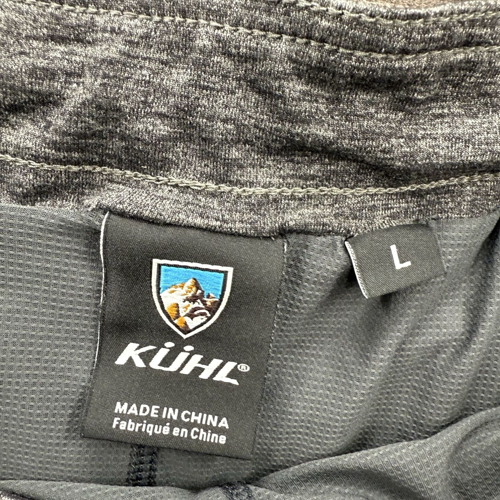 Vintage Kuhl Mova Cargo Skort Women L Gray Polyester Outdoors Hiking Walking Skort Cargo Pockets Activewear Women’s Size ONE SIZE - 3 Thumbnail