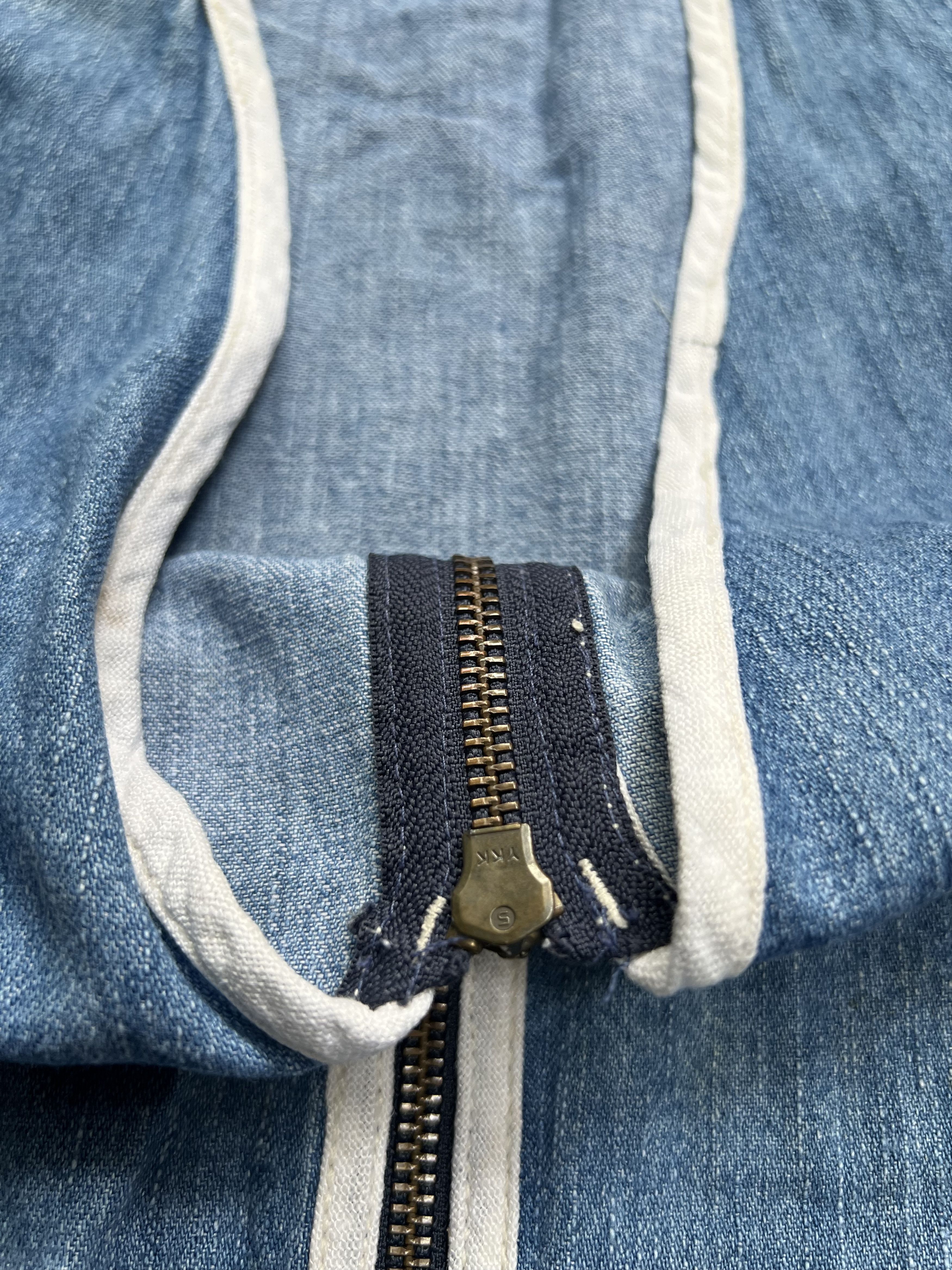 Designer vintage vests denim brunati Size US L / EU 52-54 / 3 - 4 Thumbnail
