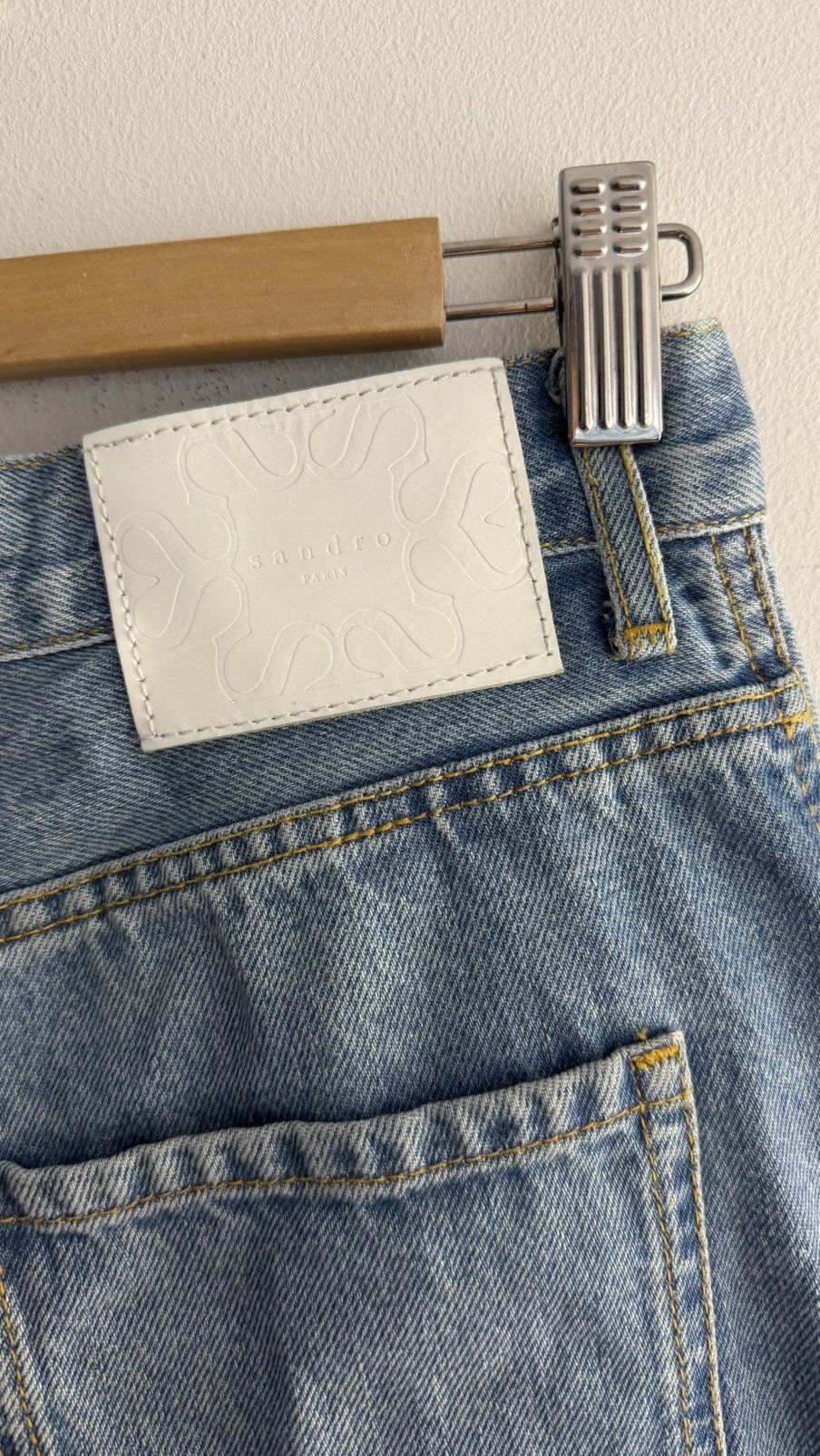 Sandro Sandro dip-dye denim jeans S/M Size 28" / US 6 / IT 42 - 6 Thumbnail